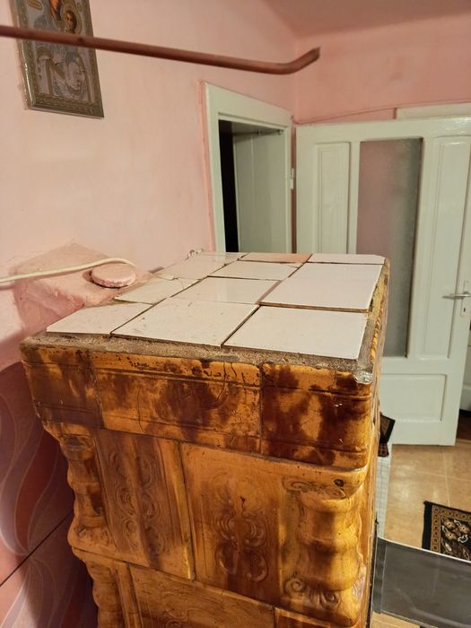 Soba teracota cu plita