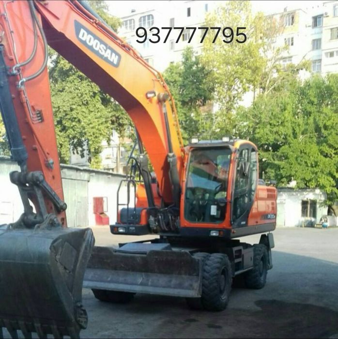 Экскаватор Доосан 210 хизмати ковш катта 1.25 лик