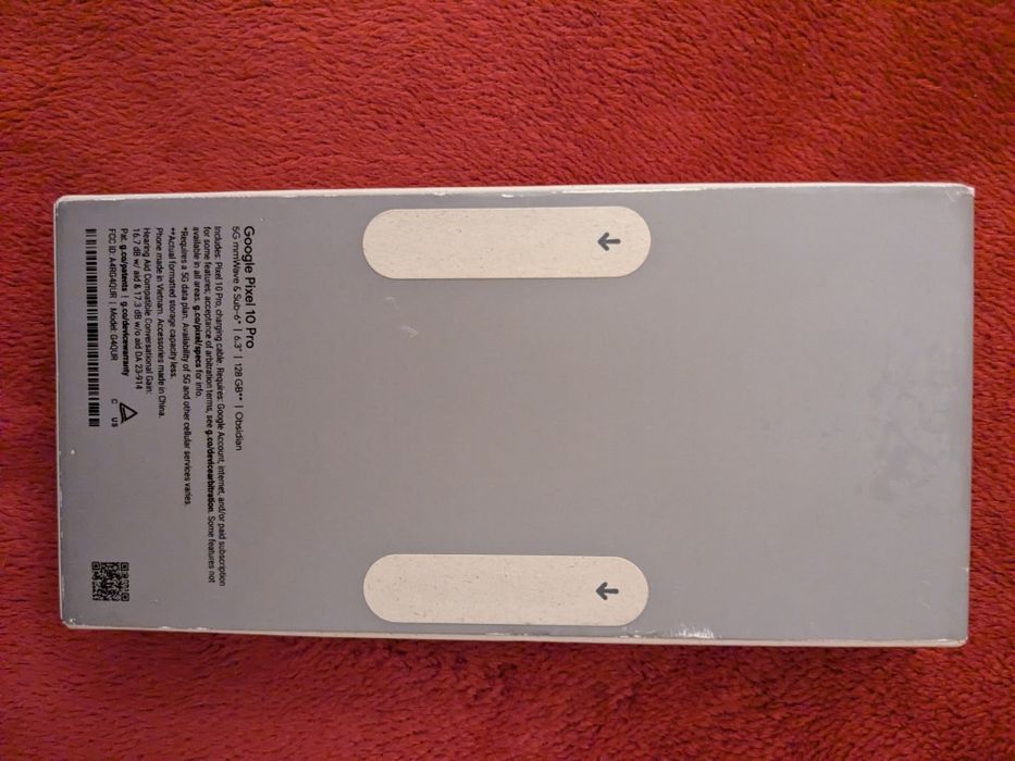 Google Pixel 10 Pro 128GB – Obsidian (Negru),ușor negociabil.– SIGILAT