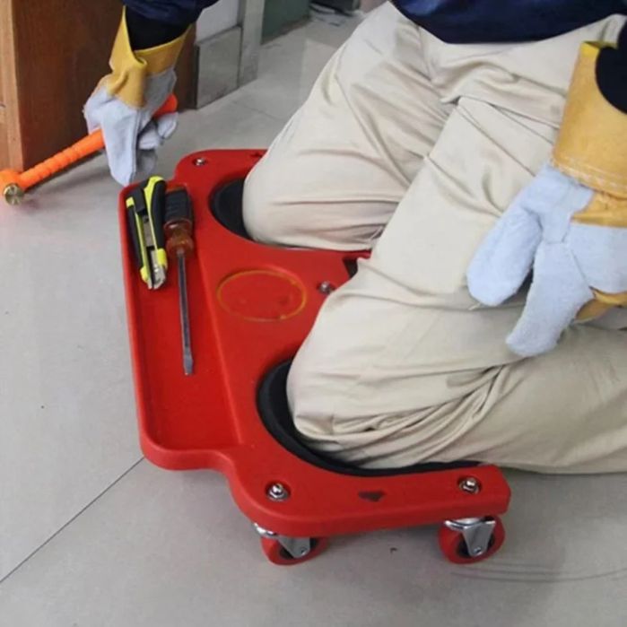 Работни наколенки платформа с колела