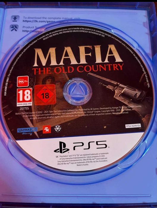 Vanzare/schimb Mafia - The Old Country PS5