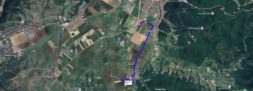 Teren extravilan – 1 ha – Glăjerie, Râșnov, Jud. Brașov