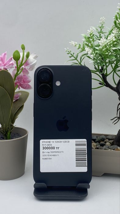 Iphone 16 128/91%box айфон 16 128/91%