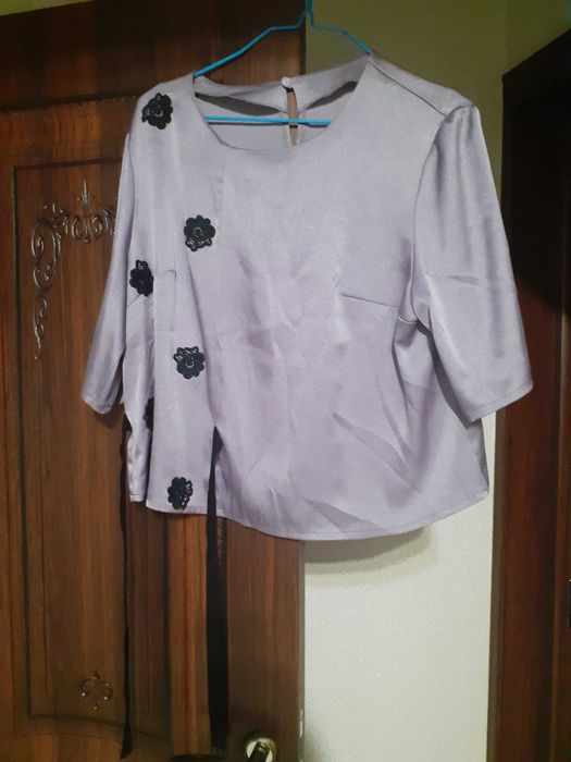 Двойка сиреневого цвета