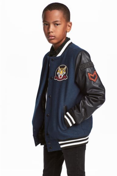 Jachetă Colegiu baseball Geaca copii H&M