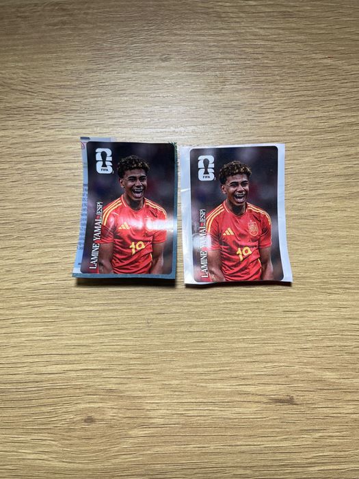 Panini cards ( lamine yamal ) Coca Cola