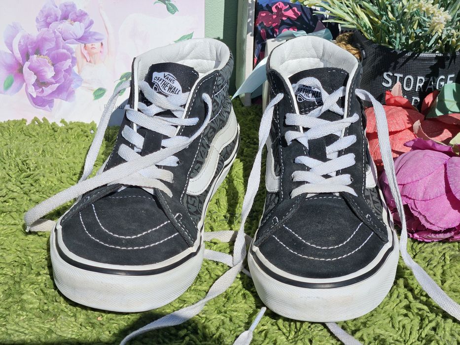 Vans високи кецове в черно N37