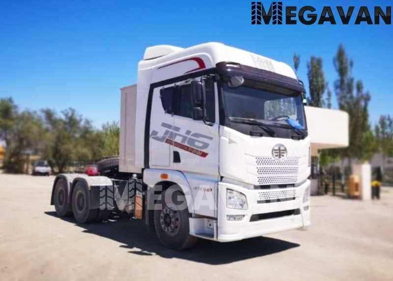 2026  Тягач FAW JH6 CNG 6х4 на метане на подушках в наличии