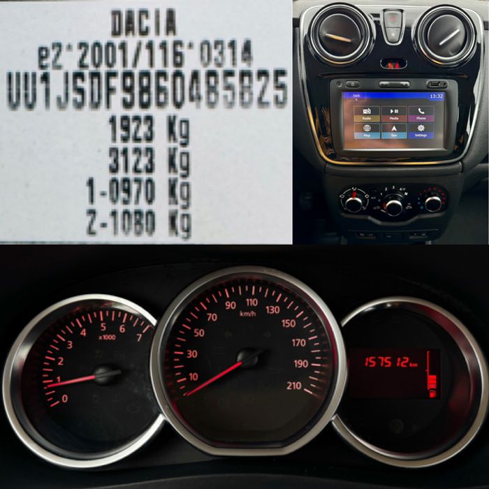 Dacia Lodgy Stepway 7 locuri, 1.5 dci , 2018, navigatie, scaune incalz