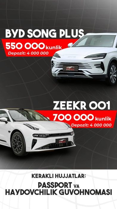 UZOQ muddatlik ijara avto