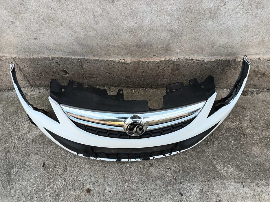 предна броня за опел корса д фейс маска решетки халогени OPEL CORSA D