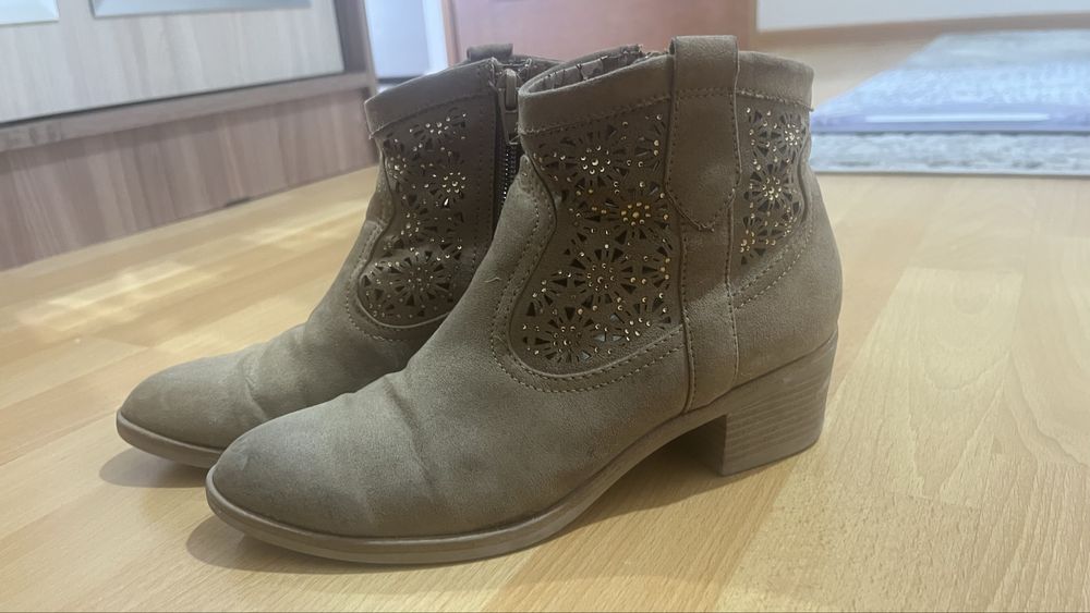 Обувь осенняя с каблуком