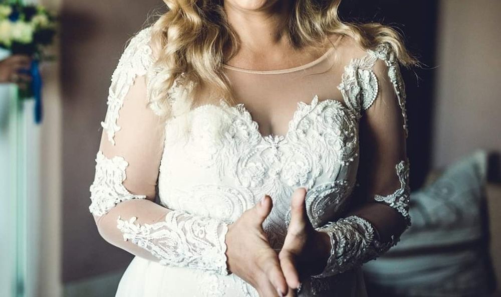 Rochie mireasa cu trena detașabilă!