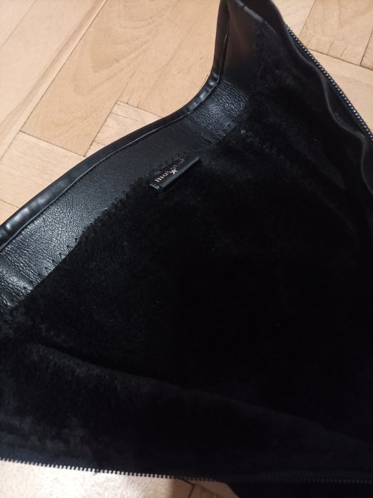 Дамски ботуши с велур