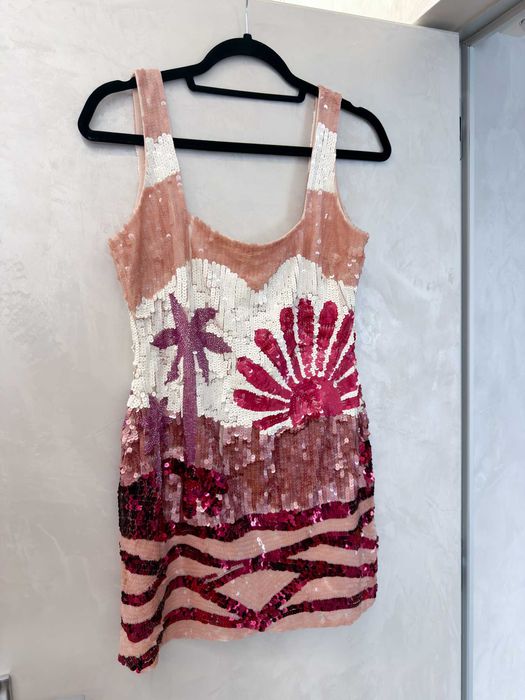 НОВА Рокля Туника RIVER ISLAND Лятна Коктейлна Ежедневна S/M