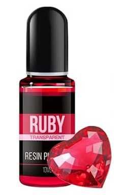 Прозрачни капки за оцветяване за смола, восък, сапун и други