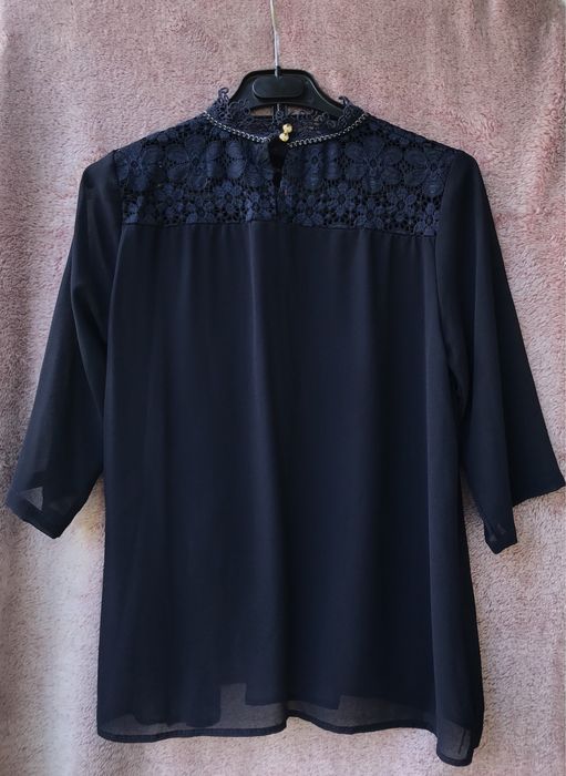 Bluza eleganta albastra