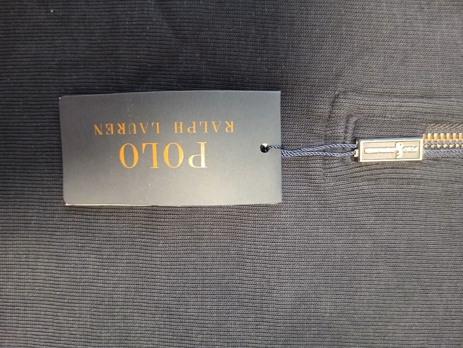 Quarter-Zip Polo Ralph Lauren Bleumarin