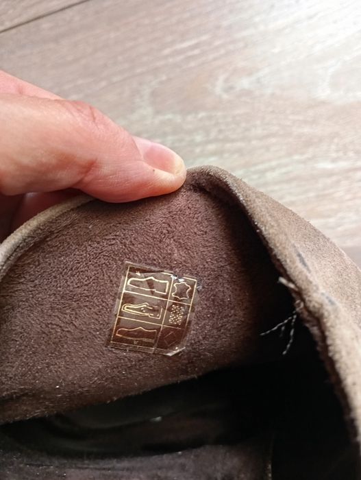 Боти 39 естествен велур