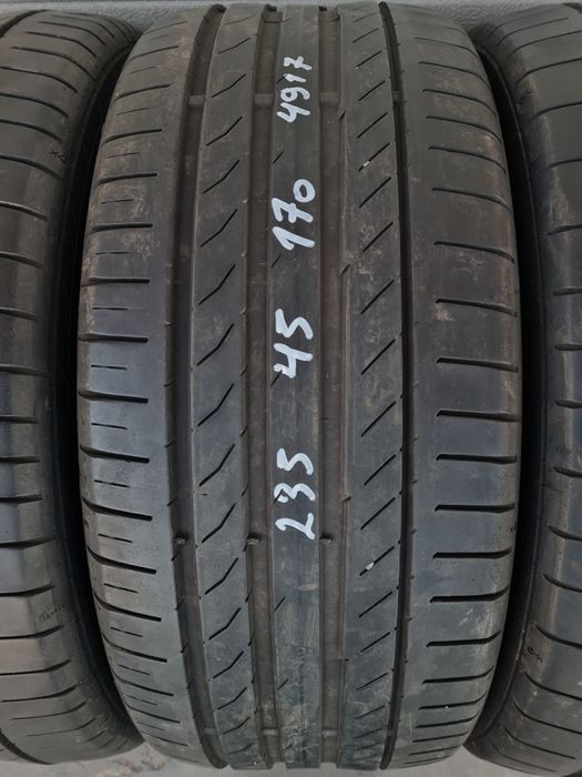 Летни гуми 4 броя CONTINENTAL ContiSportContact5 235 45 R17 дот 4717