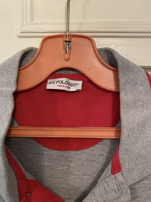 U.S. POLO ASSN тениска в сив меланж