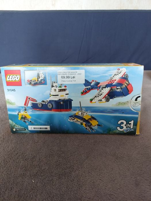 Vând LEGO creator "Ocean Explorer" 31045
