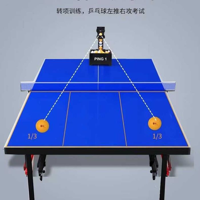 Робот для настольного тенниса Ping 1 (Беспроводное управление)