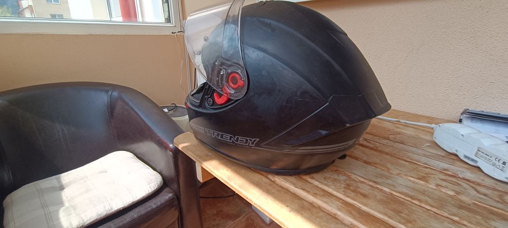 Cască moto mărime s,folosită