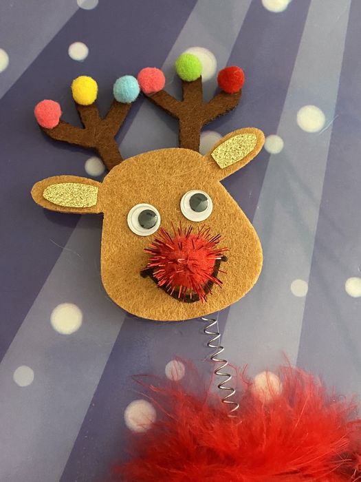 Coroniță fetiță ren.