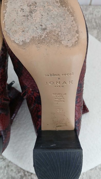 Cizme piele JONAK,  mas 36