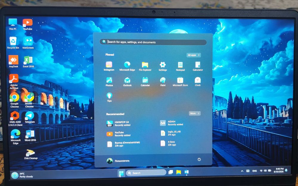 Dell vostro noutbuk