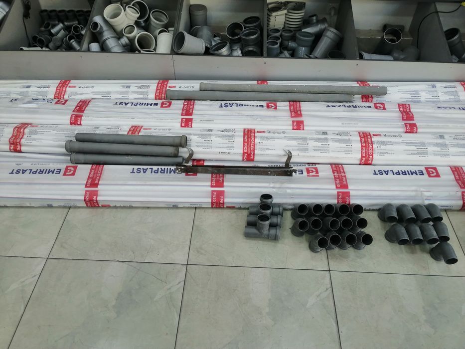 Продается сантехнические и канализационные трубы!