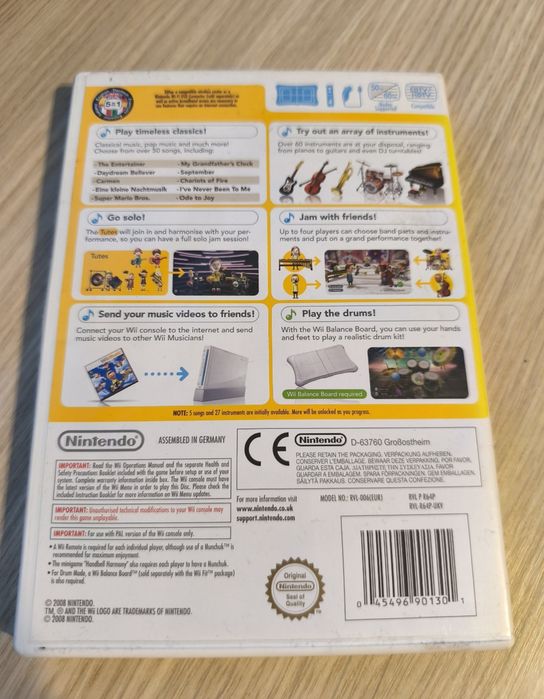 Joc Nintendo Wii Music. Impecabil