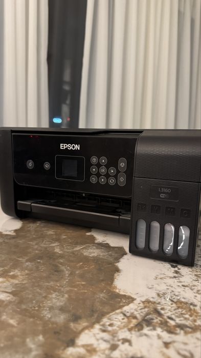 Imprimantă Epson EcoTank L3160 Wi-Fi - Aproape Nouă (sub 200 pagini)