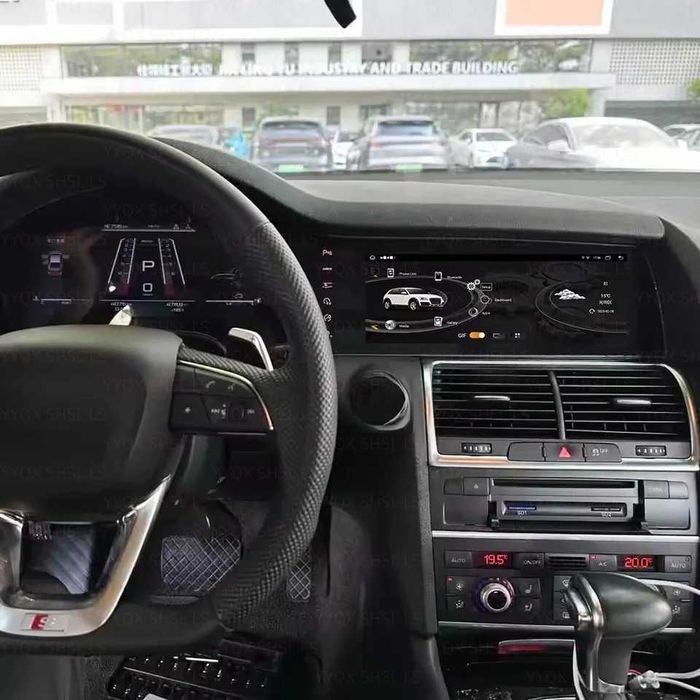 Navigatie auto Audi Q7 4L Dual Screen,ecran+cokpit digitatal 8G+128GB