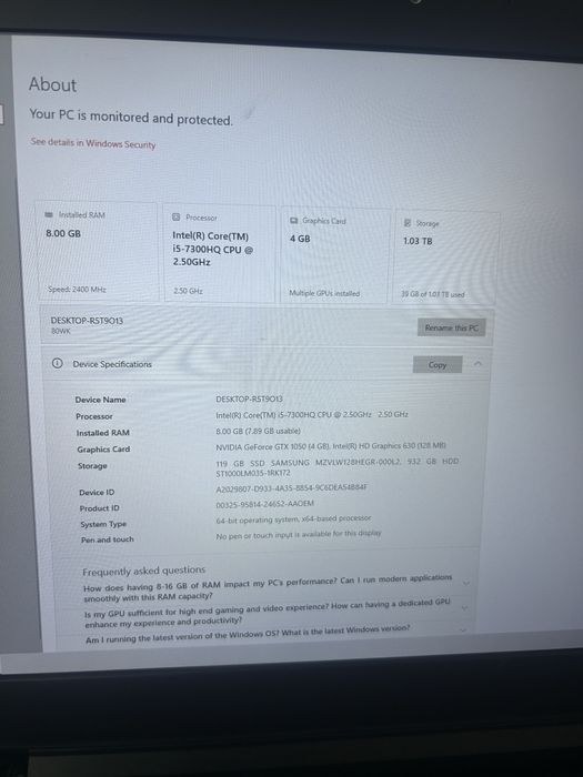 Lenovo Legion Y520