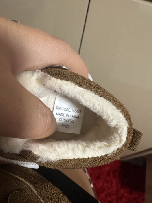 Papucei bebe toamna iarna