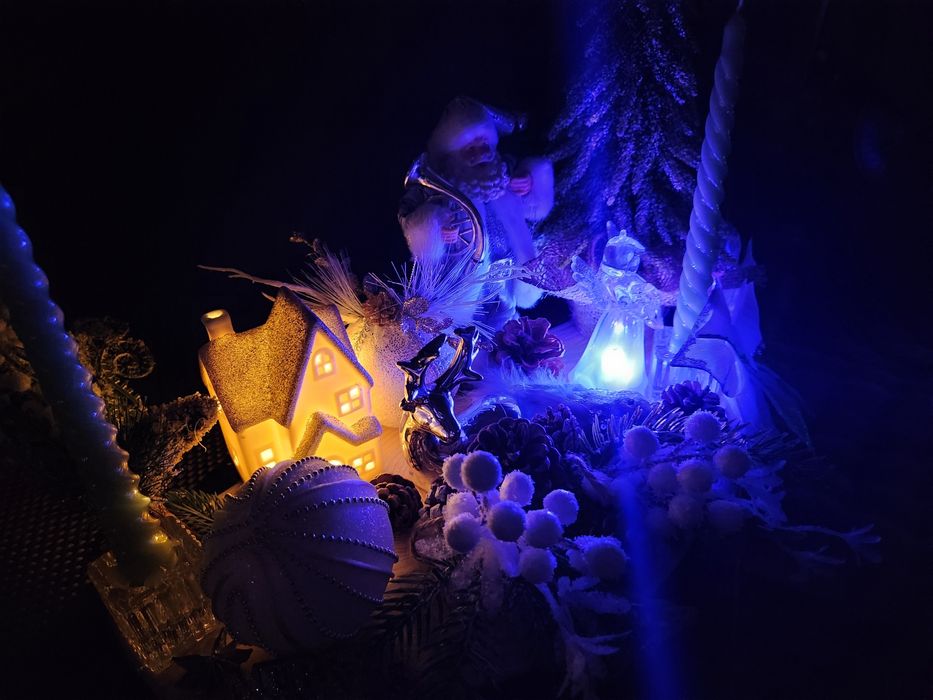 Aranjament de crăciun handmade