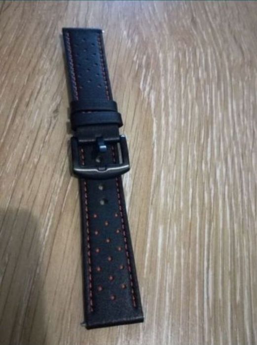 Curea ceas piele samsung gear s3 galaxy watch neagra maro 22mm 20mm