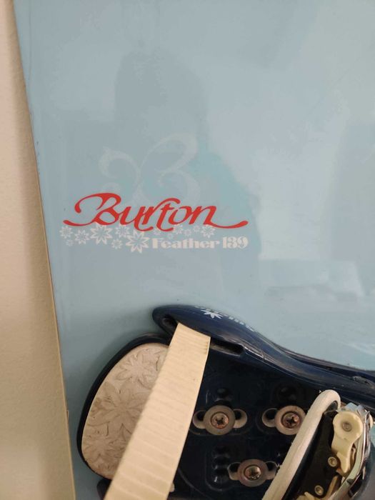 Сноуборд, автомати и обувки BURTON, какса и очила CEBE