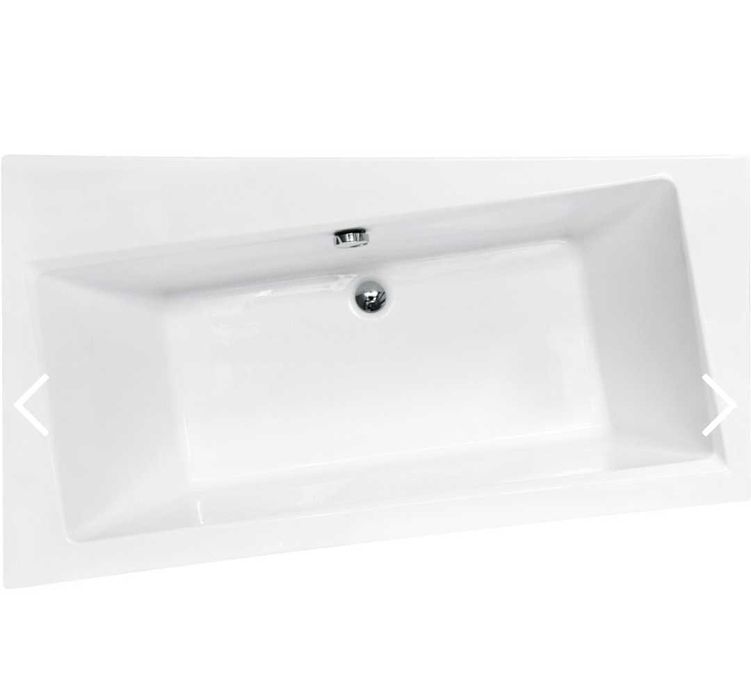 Cada asimetrica Besco Infinity 160x100 cm stanga