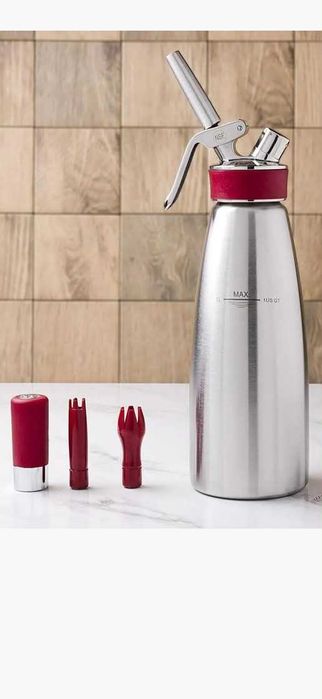 iSi Gourmet Whip Plus 1L – професионални сифони 3 бр + патрони