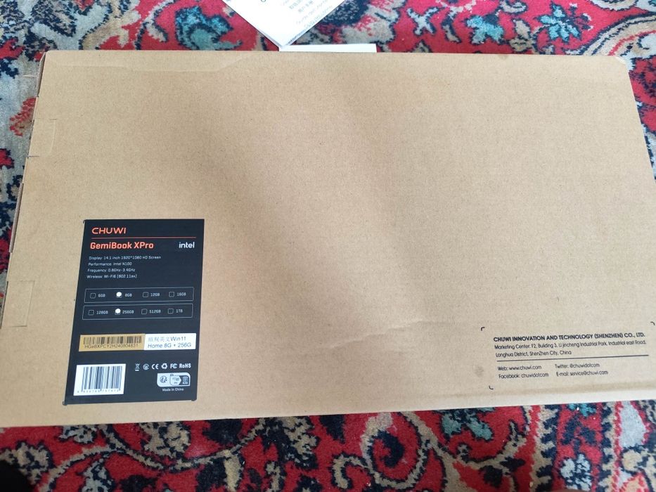 Ноутбук новый продается, срочно