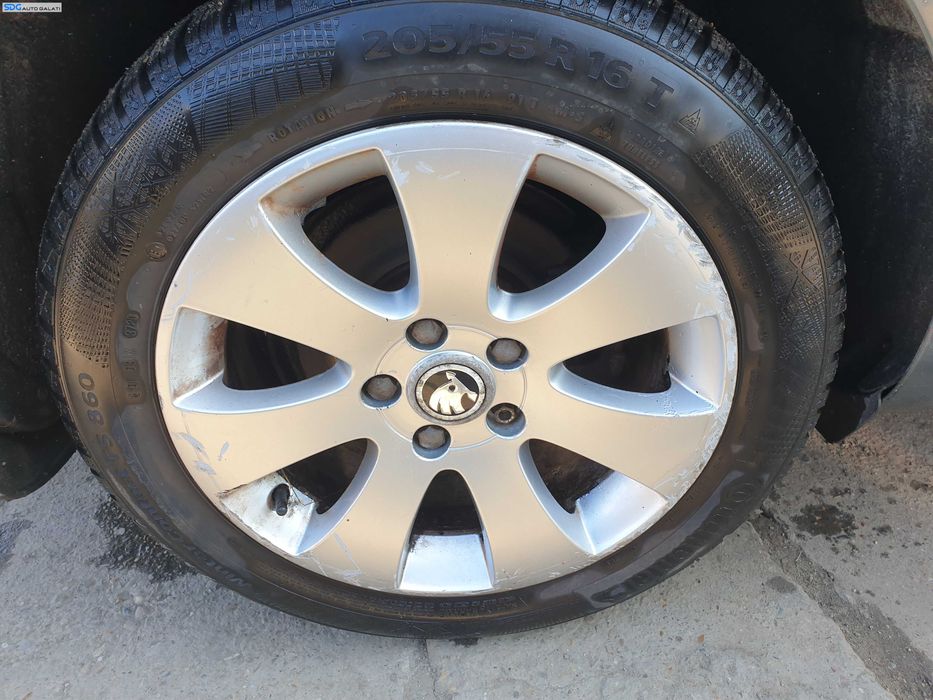 Set 4 Jante Roti Aliaj 205 55 16 R16 5x112 Volkswagen Passat B7 2010 - 2015 [K4558]