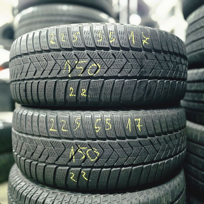 2x 225/55/17 M+S PIRELLI 2022 Stare excelentă