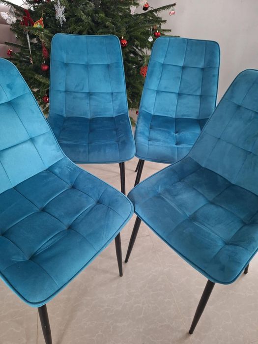 Scaune Pumba turcoaz