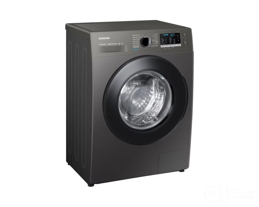 Стиральная машина SAMSUNG Ecobubble Инокс 7 кг WW70AGAS22AXLD