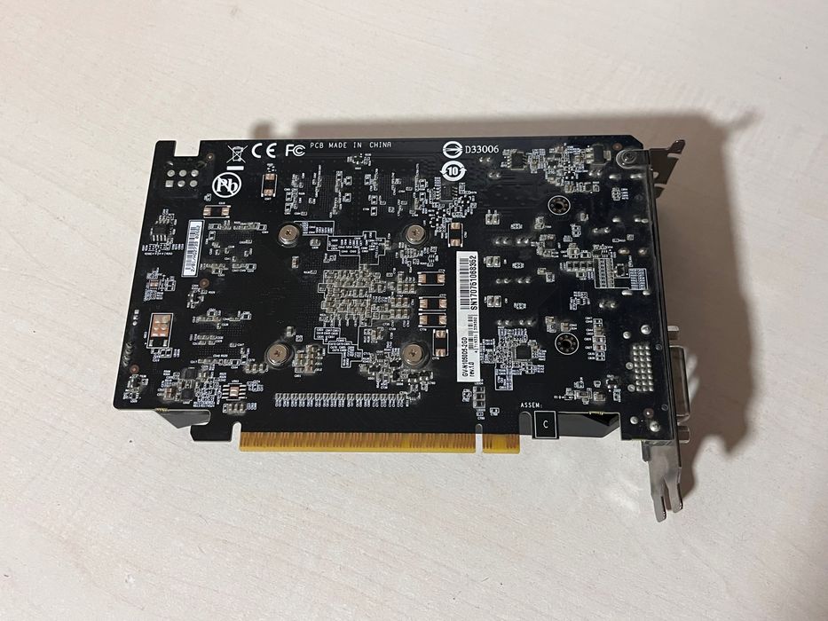 Gigabyte GeForce GTX 1050 D5, 2GB GDDR5, 128-bit