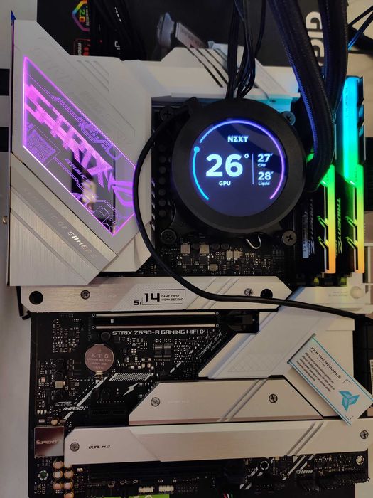 Комбо Asus ROG STRIX Z690-A Gaming WIFI D4+12600K+NZXT Z53