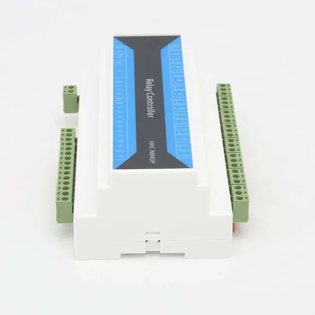 8 канален мрежов релеен модул Ethernet IP към RS485